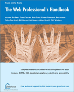 Cover of The Web Professional's Handbook