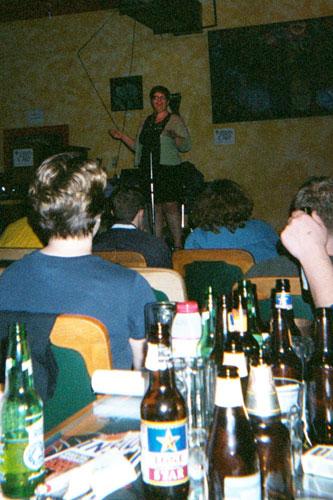Emily Speaks at the Fray Café
